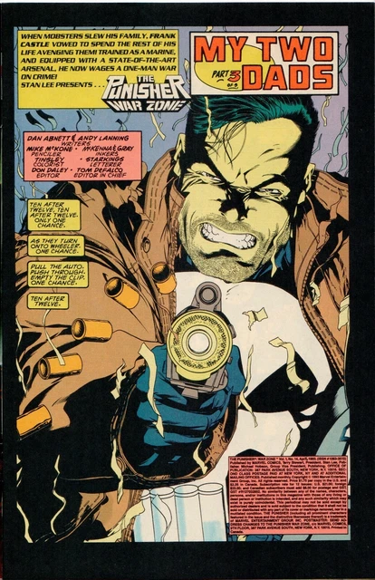 The Punisher: War Zone - Vol. 1, No.14 - April, 1993 - NM - Marvel Comics 2