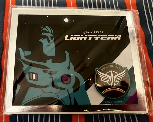 DISNEY PIXAR MOVIE Club Dmc Excl Buzz Lightyear Star Command Vip Pin ...