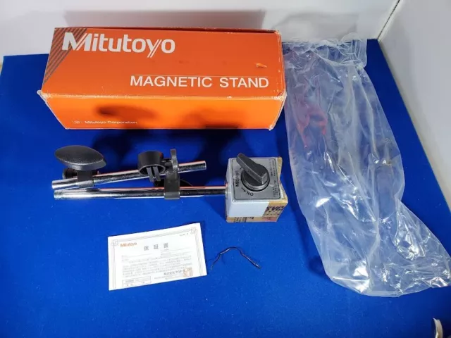 Mitutoyo 7011S-10 Magnetic Stands for Dial Test Indicators OPEN BOX