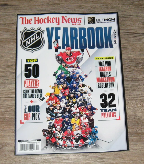 HOCKEY NEWS 20232024 Yearbook magazine Connor McDavid JACK HUGHES 29.