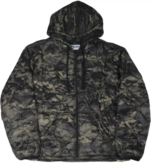 Woobie Gear Jacket 2.0 Full Zip Hoodie Black OCP Woodland Cold Weather