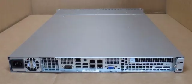 Serveur rack Supermicro SuperChassis CSE-815 2x8 cœurs Intel-XEON E5-2660 384 Go 1U 2