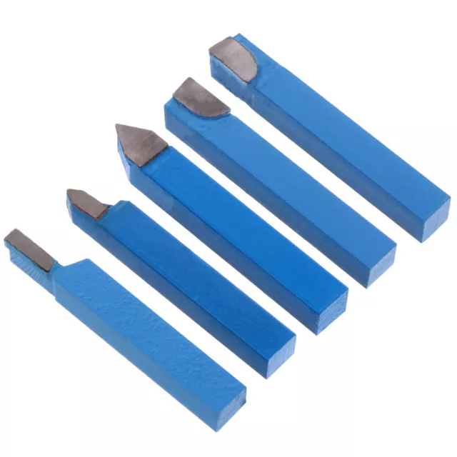 5 Pcs Turning Tool Carbide Tipped Hole Cutter Wood Lathe Metal