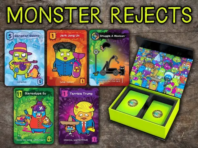 Monster Rejects Card Game (Party Board Game)