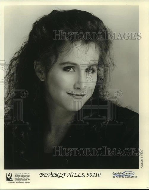 1991 Press Photo Gabrielle Carteris as Andrea Zuckerman, "Beverly Hills, 90210"