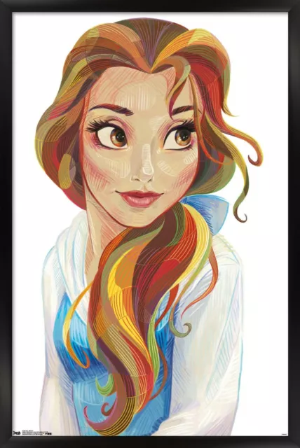 Disney Beauty And The Beast - Belle - Stylized 14x22 Poster