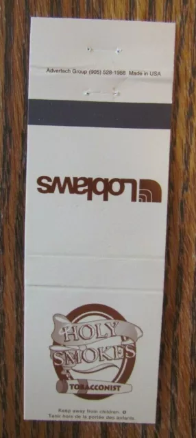 Loblaws Supermarkets (Hq: Toronto, Ontario) (Matchbook) Very Rare! -F9