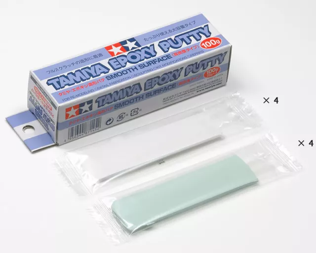 Tamiya 87145 Epoxy Putty pour Surfaces Lisses (100g) Modélisme