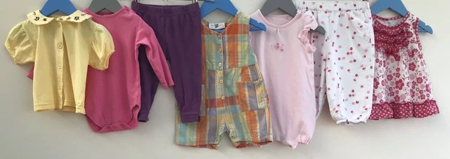 Baby Girls Bundle Of Clothing Age 9-12 Months Matalan Little White Company Next