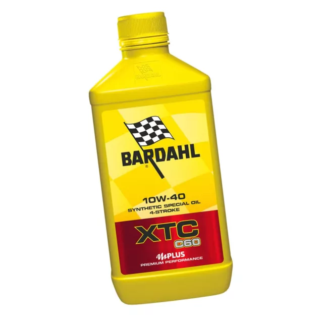 MF1604 - 1 Liter Engine Oil BARDAHL XTC C60 Plus 10W40 Synthetic 4T 326140