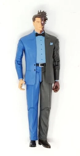 TWO-FACE Figure Batman Legends Dark Knight Box Set (DC Direct 2009)