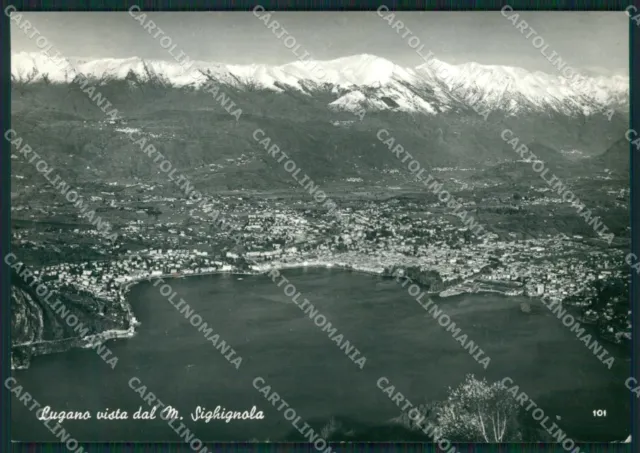 Como Lanzo d'Intelvi Sighignola Lugano Lago di Foto FG cartolina KB3242