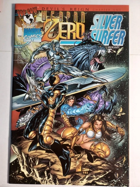 Weapon Zero Silver Surfer #1 NM 1997 Marvel Comics c225