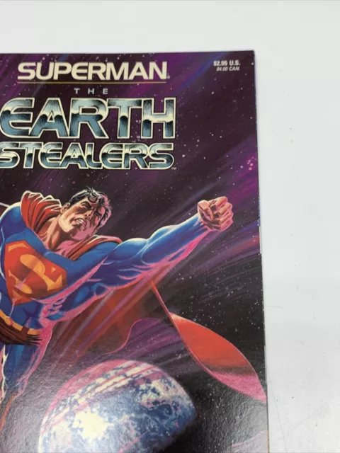 Superman: The Earth Stealers  DC Comics John Byrne Curt Swan 1988 KG 3