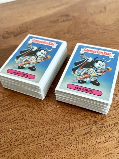 Garbage Pail Kids - GPK - Chrome Series 1 - COMPLETE 82 Card Set - Mint