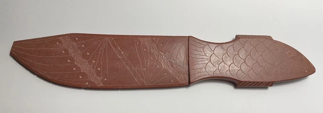 Vintage Catlinite Fish Knife Native American