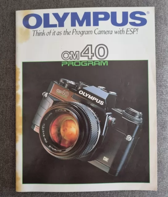 Revista Del Programa Olympus Camera Om40