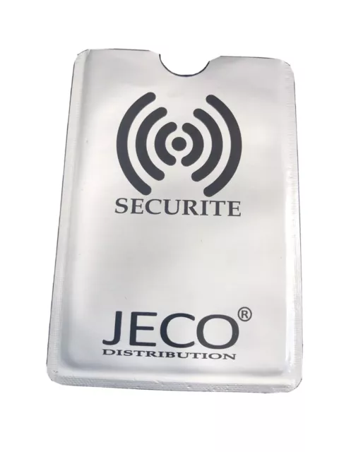 Etui protection pour Carte Bleue crédit NFC RFID sans contact visa mastercard CB