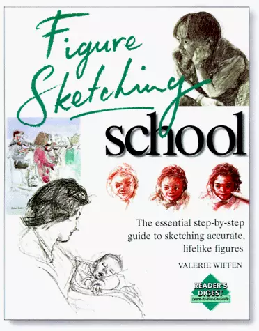 FIGURE SKETCHING SCHOOL (LEARN AS YOU GO) By Valerie Wiffen - Hardcover **Mint**