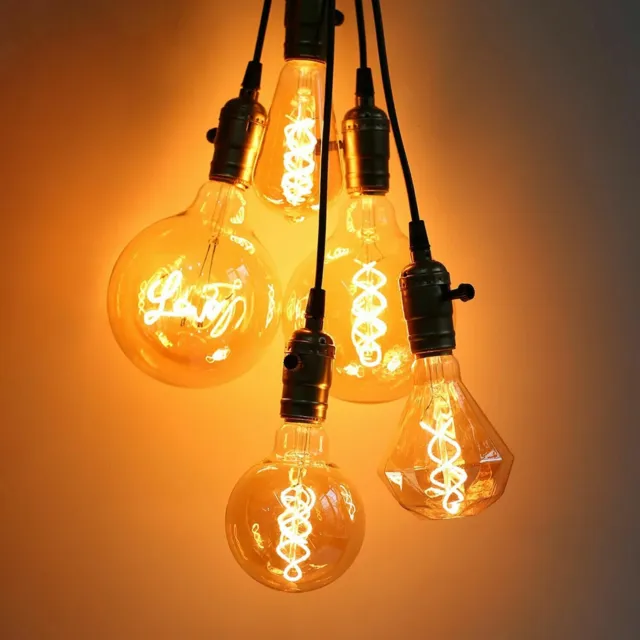 4W LED Birne Vintage Industrie Wohnkultur LED Lampen E27 Schraube Edison Glühbirne