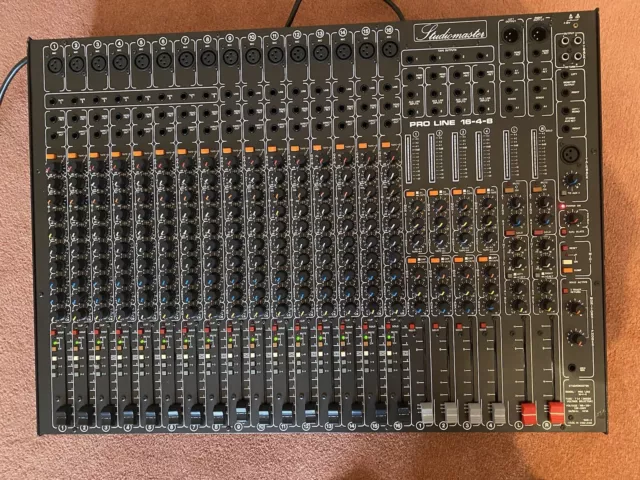 Studiomaster pro line 16-4-2 mixing console