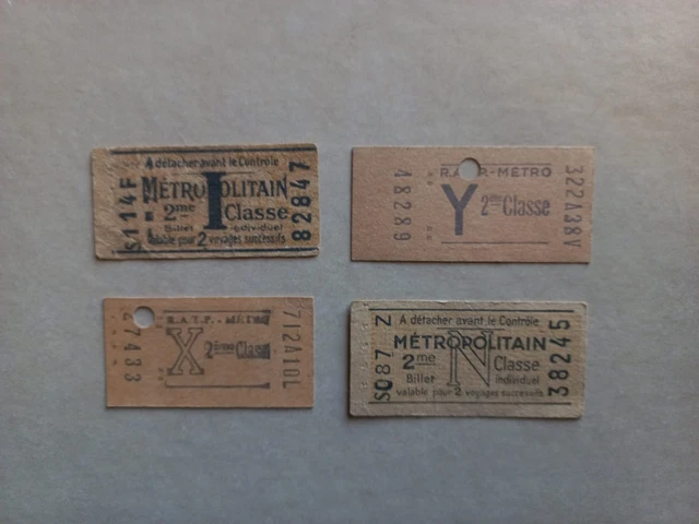 Lot De 20 Anciens Tickets De Cinéma + 18 Tickets 'Sortie Entr'acte' - 1960-70