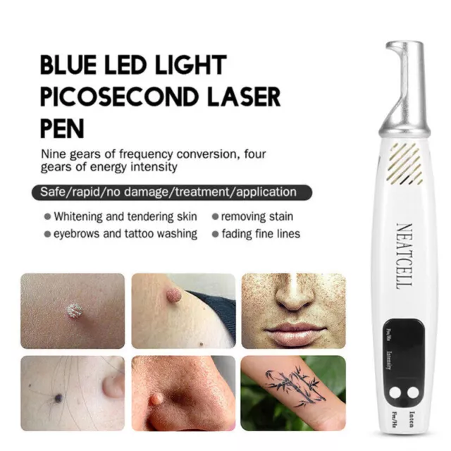 Tattoo Removal Laser Pen LED Picosecond Pen For Freckle Mole Dark Spot Pigment 3