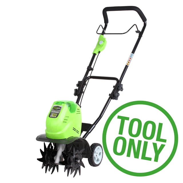 GREENWORKS TOOLS 40V Lithium-Ion Cordless Battery Cultivator Tool Only ...