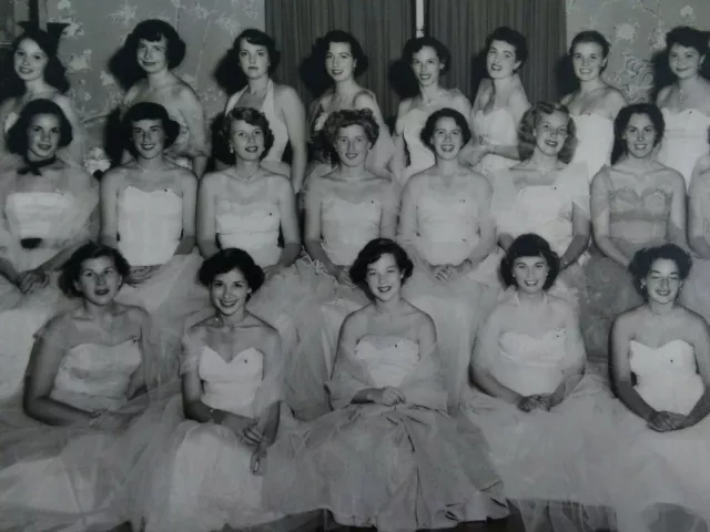 UCLA Sorority Photo Vtg 1952 Delta Zeta Rare VHTF Elizabeth Hollister Bruins