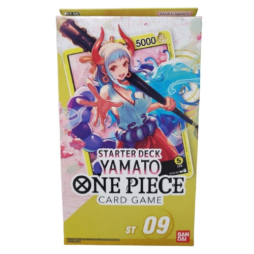 TWO BANDAI ONE Piece Trading Cards Starter Deck ST09 YAMATO (NEW