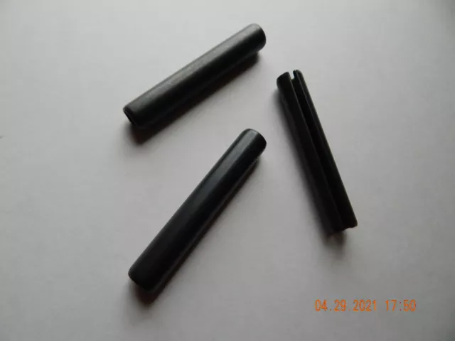 ROLL PINS   1/2 x 3"  CARBON STEEL  3 PCS. NEW