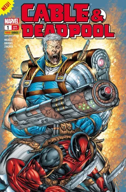 CABLE & DEADPOOL SONDERBAND (deutsch)  #1-5 + VARIANT´S   Erstausgabe  PAPERBACK