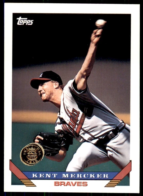 Kent Mercker Reds 1993 TOPPS INAUGURALE Rockies du Colorado Kent Mercker #144 EUR 2,03 ...