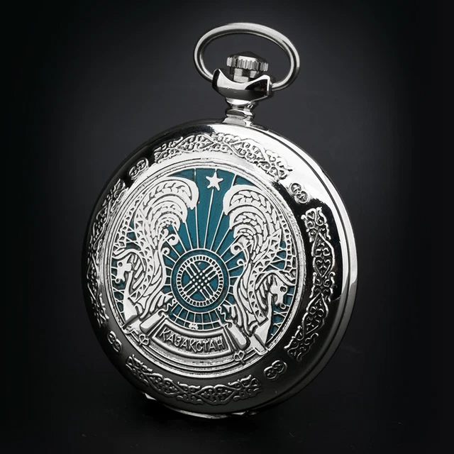 MOLNIJA 3602 KAZAKHSTAN Kasachstan mechanische Taschenuhr Russland ...