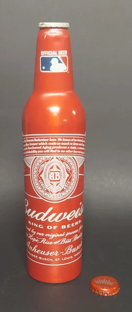2016 Budweiser Aluminum Beer Bottle #502724 - MLB MAJOR LEAGUE BASEBALL