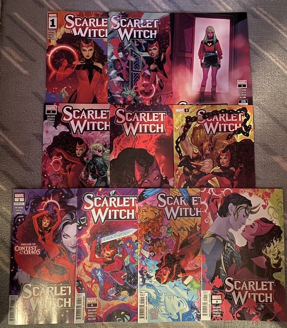 Scarlet Witch 1-8+variant (2023 series,Orlando/Pichelli)