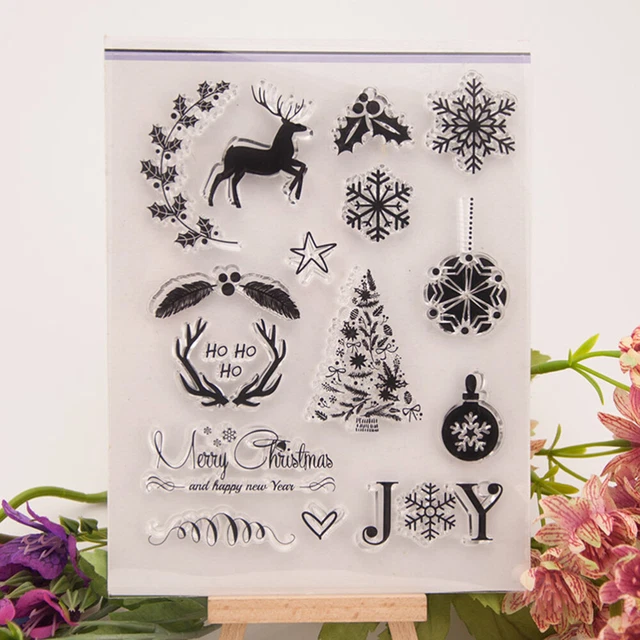 3 stücke klar stempel transparent dichtstempel für diy scrapbooking handwerk pho 9