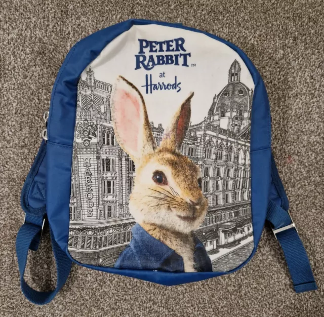 Harrods Peter Rabbit kids backpack rucksack child's bag