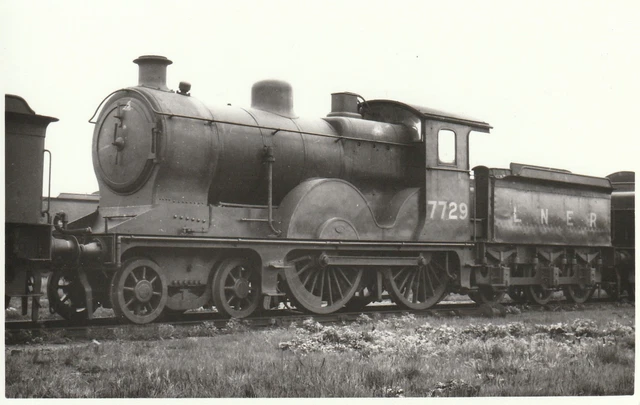 LNER GER CLASS D15 Claud Hamilton No.7729 1940s real PHOTOMATIC ...