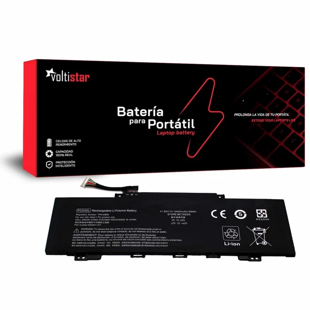 PO WE Batería K104 Para Portátil HP Pavilion 14-AB 14T-AB 15-AB 15-an 0