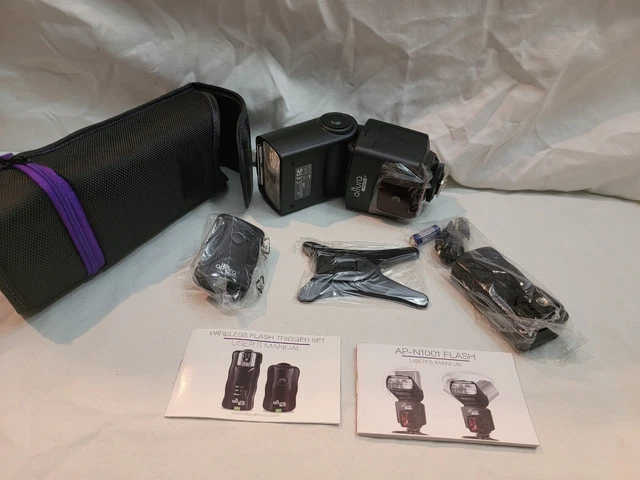 Juego de disparador remoto inalámbrico flash Altura Ap-N1001 para Nikon SLR