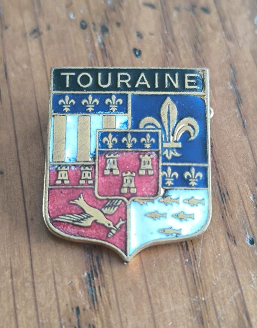 Pin's pins Badge blason écusson France Touraine