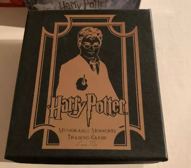 Artbox Harry Potter Memorable Moments 2 opened box with trading cards