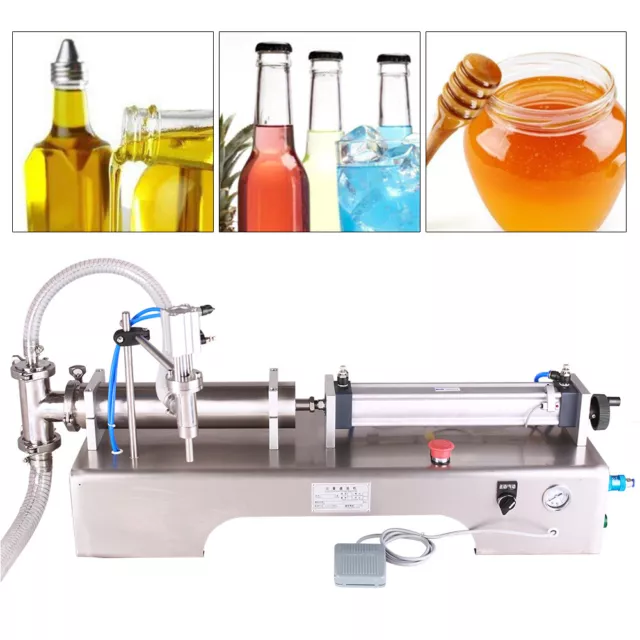 Macchina riempitrice pasta acciaio inox macchina imbottigliatrice pneumatica miele cosmetici crema GMP