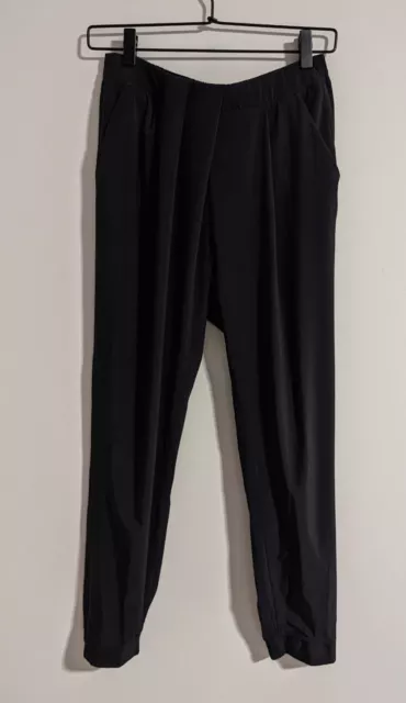 Lululemon &go Keepsake Pants Women's Size 6 Black Athletic Yoga Joggers