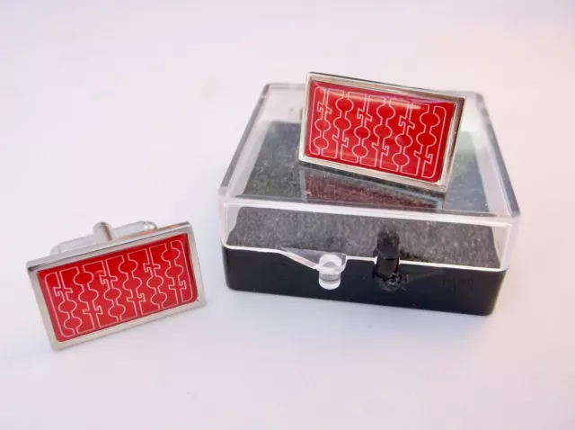 James Bond Solitaire's Tarot Cards 007 Card Badge Mens Cufflinks Cuff Links Gift