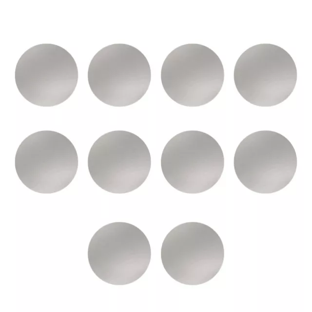 10PCS Round Cake Board Cake Cardboard Base Cake Circles Bulk Sliver Cake Board