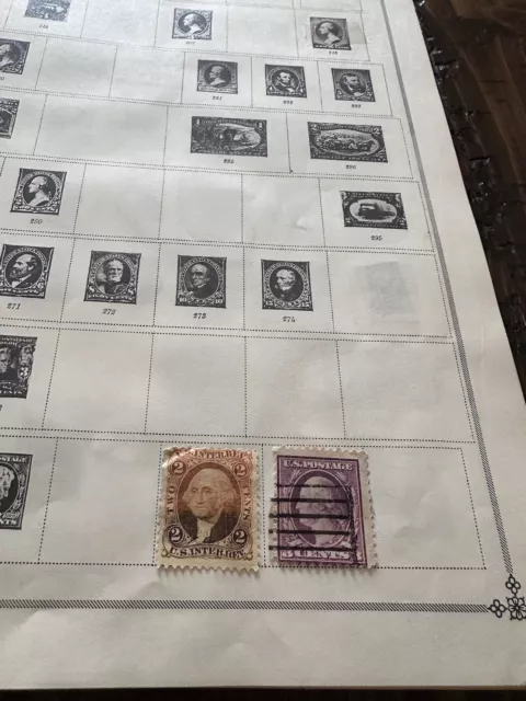 Scott’s Modern World Stamp Album w/196 Stamps Included Will Hold Up To 25,000 2