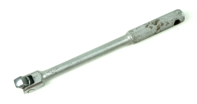 S-K 8" Breaker Bar 3/8" Drive Knurled Handle Diamond Logo Vintage