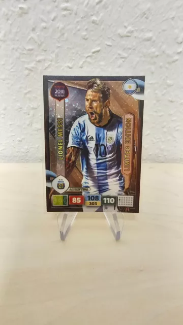 Adrenalyn XL FIFA Road to WM 2018 Lionel Messi Limited Edition Argentinien